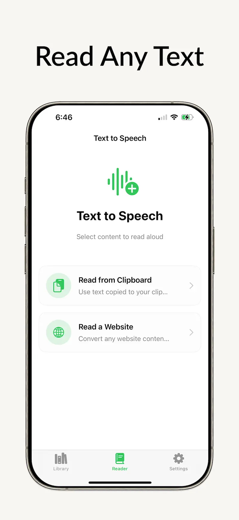 Read Any Text
